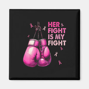 Imán Su Lucha Es Mi Lucha De Boxear Guantes De Cáncer D