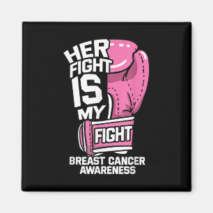 Imán Su Lucha Es Mi Lucha De Boxear Guantes De Cáncer D