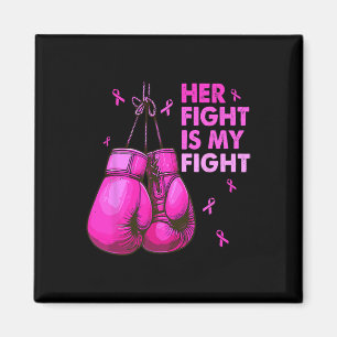 Imán Su Lucha Es Mi Lucha De Boxear Guantes De Cáncer D