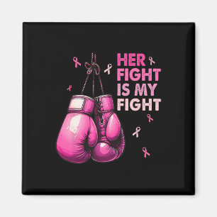 Imán Su Lucha Es Mi Lucha De Boxear Guantes De Cáncer D