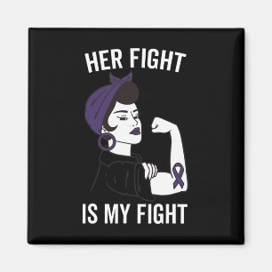 Imán Su Lucha Es Mi Lucha Epilepsia Conciencia Púrpura