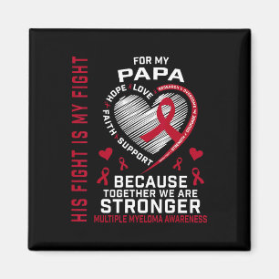 Imán Su lucha es mi lucha Papá Conciencia del mieloma m