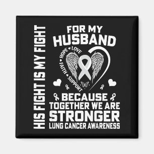 Imán Su lucha es mi lucha por mi marido - Cáncer de pul