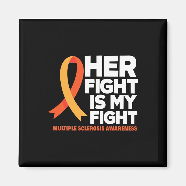 Imán Su Lucha Es Mi Lucha Señora Esclerosis Múltiple Aw (Frente)