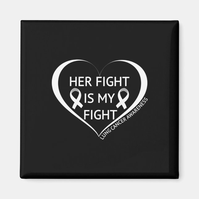 Imán Su Lucha Es Mi Mes De Conciencia Sobre El Cáncer D (Frente)