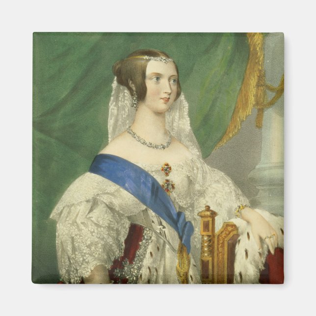 Imán Su Majestad Más Graciosa, Reina Victoria (1819-19) (Frente)