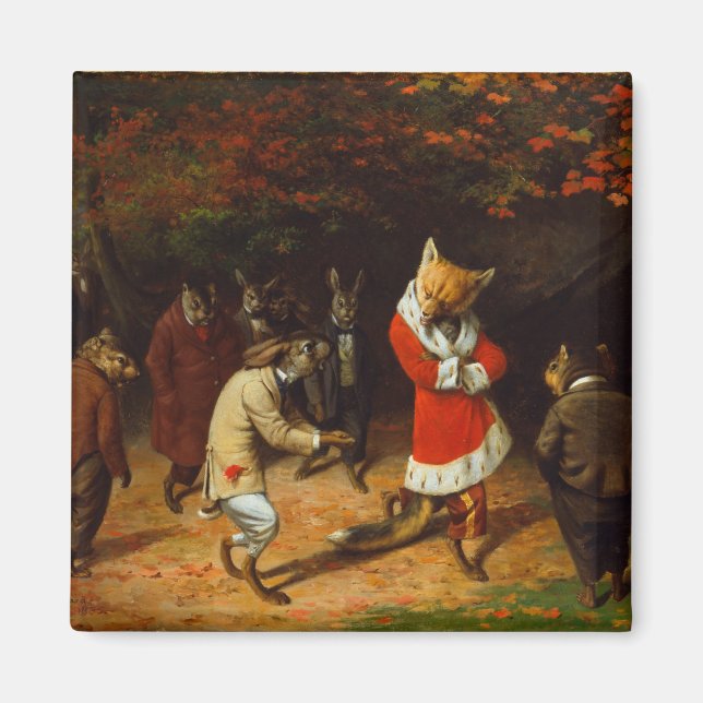 Imán Su Majestad recibe (por William Holbrook Beard) (Frente)