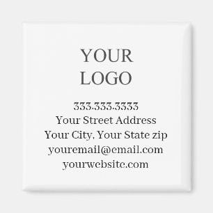 Imán Su negocio de logotipos