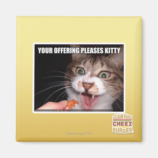 Imán Su Oferta Alegra A Kitty (Frente)
