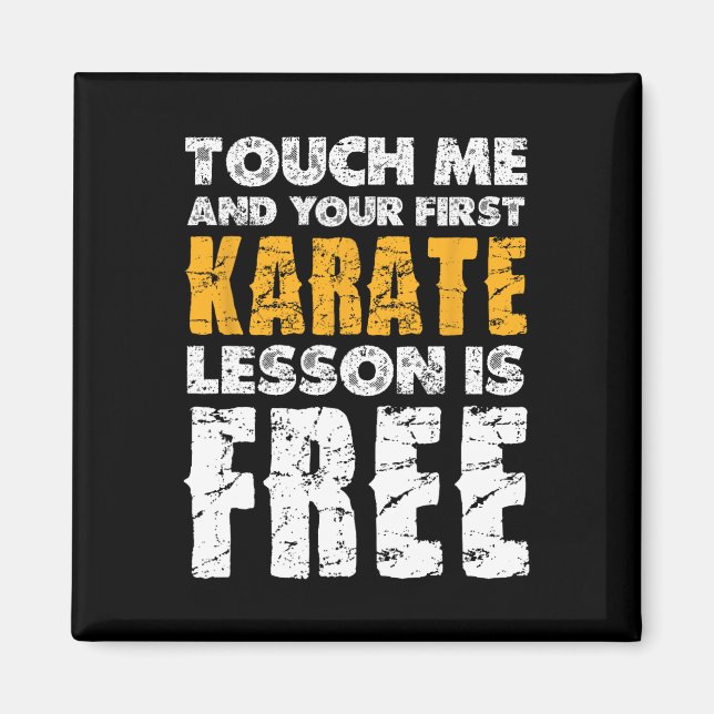 Imán Su primera lección de karate es gratis  (Frente)