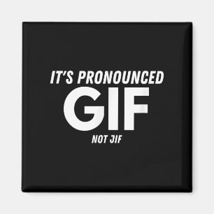 Imán Su Pronunciado Gif No Jif Gracioso Texto Irónico I