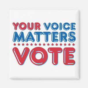 Imán Su voz importa VOTO