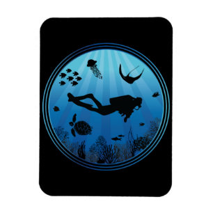 Imán Subacuática de buceo Scuba