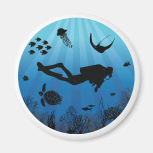 Imán Subacuática del Buceo Sealife