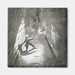 Imán Subida interior de una pirámide, c.1780 (grabado)