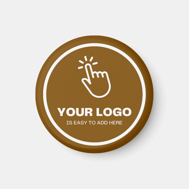 Imán Subir fácilmente su Personalizado de logotipos de  (Frente)