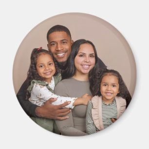 Imán Subir imagen personalizada de diseño de foto compl