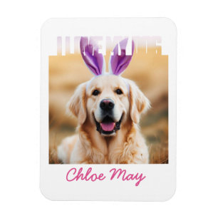 Imán Subir Personalizado Mascota Nombre de foto Me enca