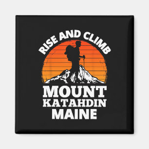 Imán Subir y ascender el Monte Katahdin Maine Ascenso a