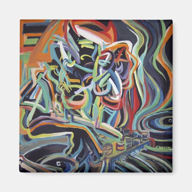 Imán SubRosa DJ (Frente)