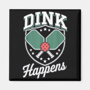Imán Sucede Dink pickleball divertido pickle ball