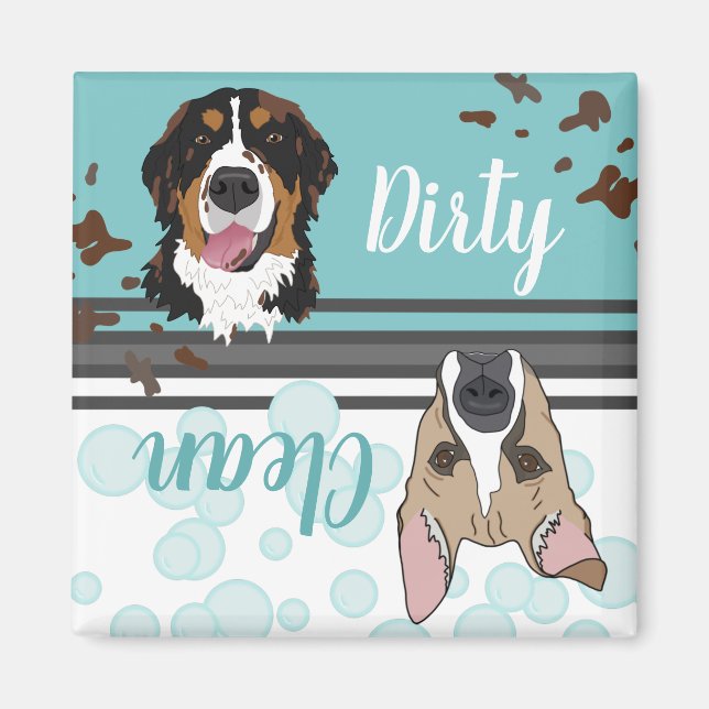 Imán sucio/limpio (Frente)