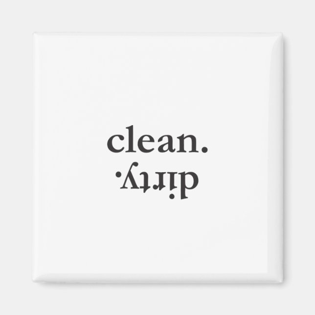 Imán sucio limpio (Frente)