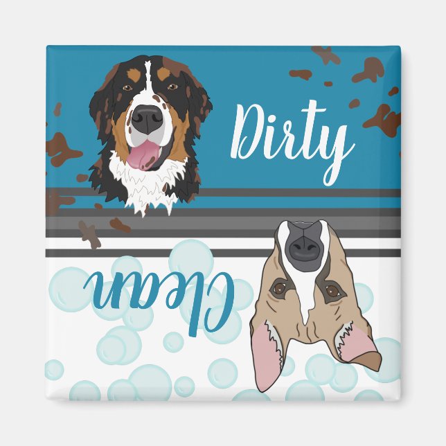 Imán sucio/limpio (Frente)