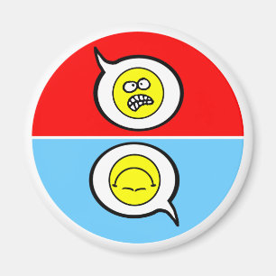 Imán sucio limpio del lavaplatos de la cara