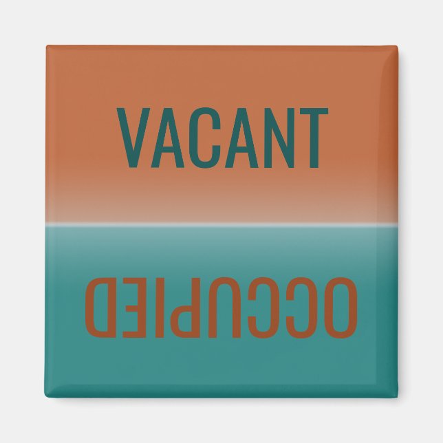 Imán Sucio limpio | Vacante ocupada (Frente)