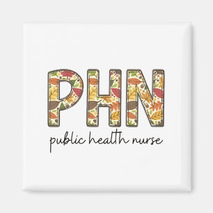Imán Sudadera de enfermera de salud pública PHN RN Cami