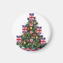 Imán Sudaderas feas de Navidad para toda tu familia bri