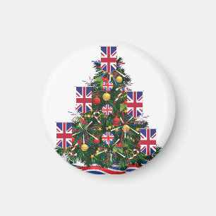 Imán Sudaderas feas de Navidad para toda tu familia bri