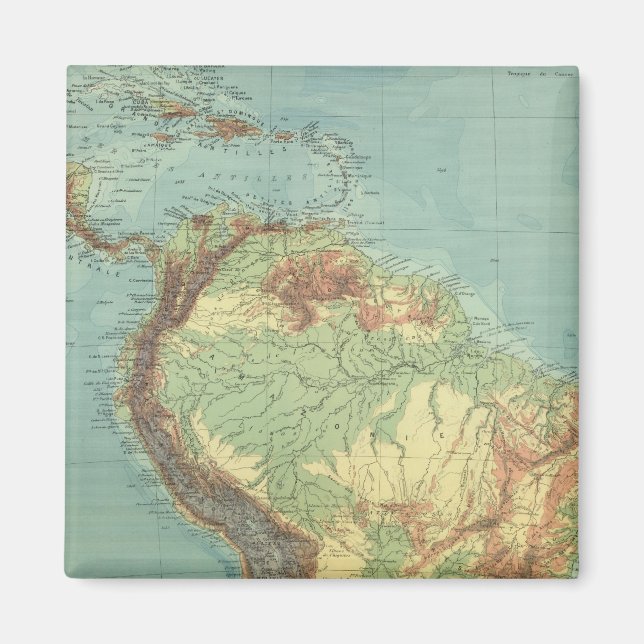 Imán Sudamérica 14 (Frente)