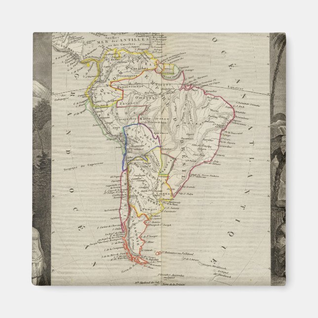 Imán Sudamérica 16 (Frente)