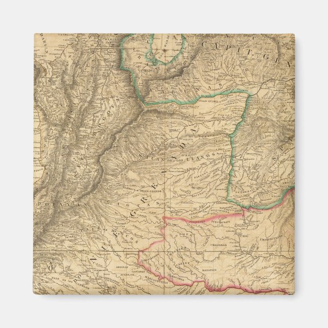 Imán Sudamérica 24 (Frente)