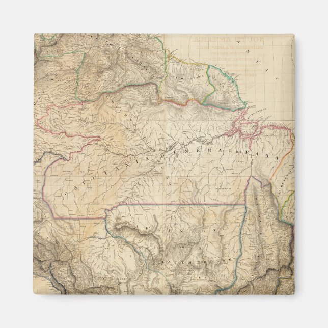 Imán Sudamérica 25 (Frente)