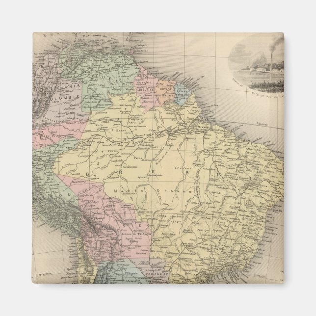 Imán Sudamérica 26 (Frente)