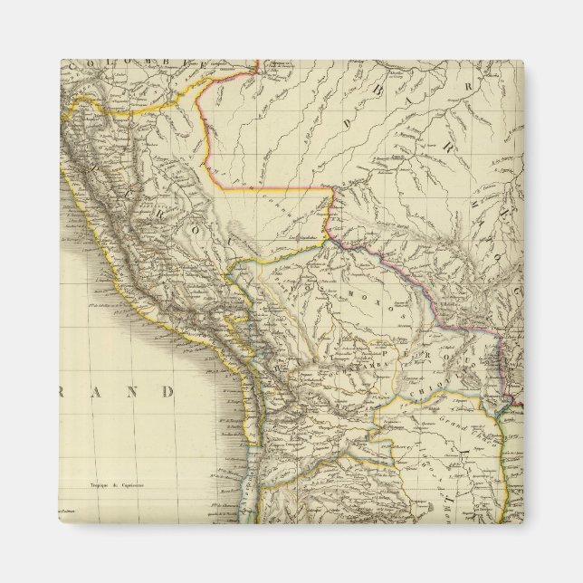 Imán Sudamérica 34 (Frente)