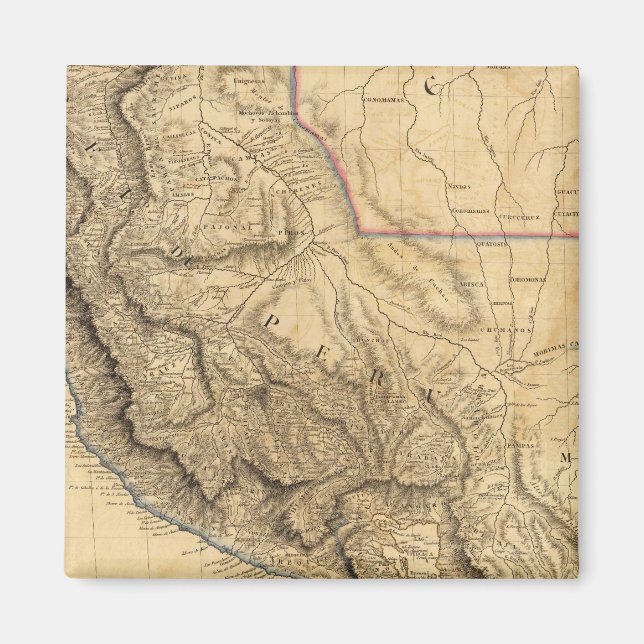 Imán Sudamérica 34 (Frente)