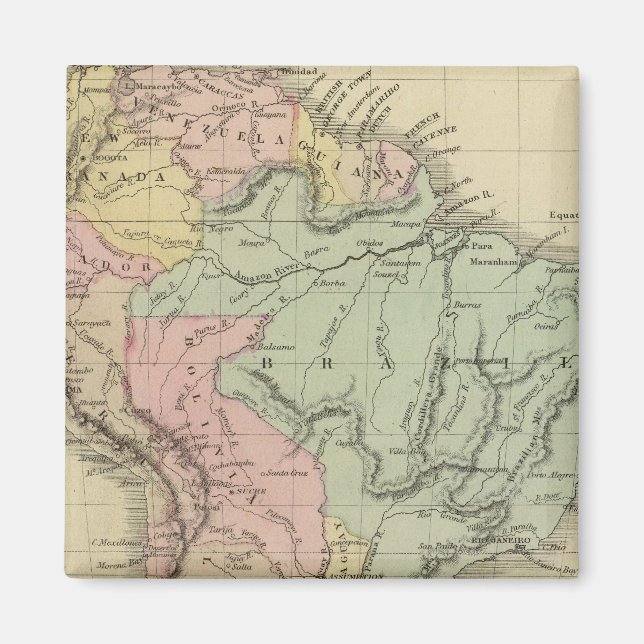 Imán Sudamérica 35 (Frente)