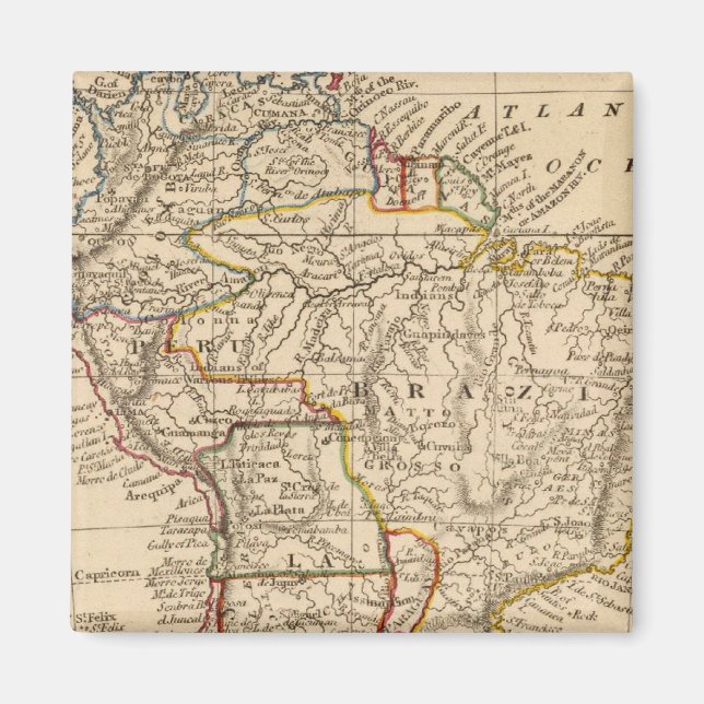 Imán Sudamérica 40 (Frente)