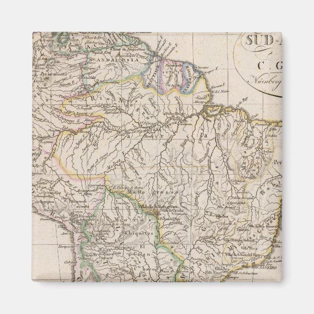 Imán Sudamérica 9 (Frente)