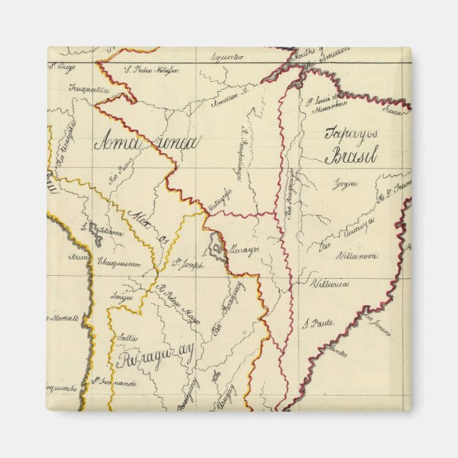 Imán Sudamérica 9 (Frente)