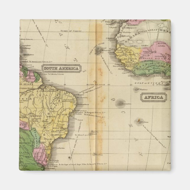 Imán Sudamérica, África (Frente)