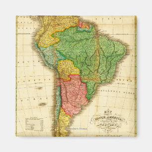 Imán Sudamérica: Mapa PanorámicoSudamérica