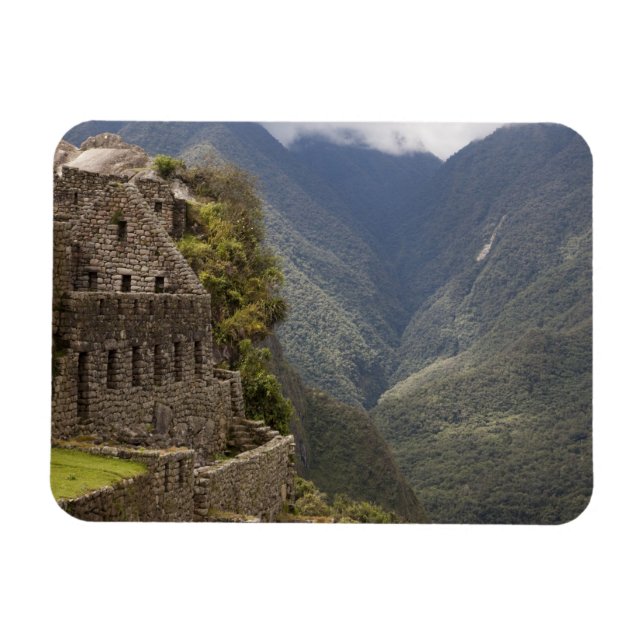 Imán Sudamérica, Perú, Machu Picchu. Ruinas de piedra (Horizontal)