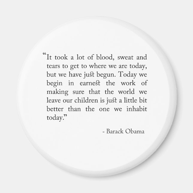 Imán sudor de sangre y lágrimas (Frente)