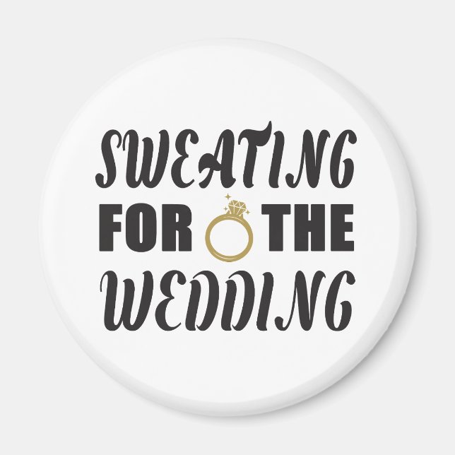 Imán Sudoración para el Boda (Frente)
