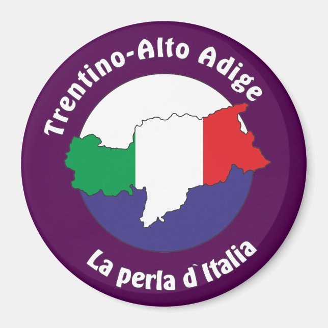Imán Südtirol - Alto Adige - Italien - Italia Magnete (Frente)